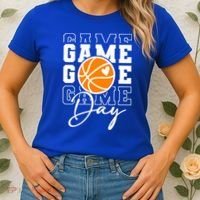 Basketball Game Day Gift Women's T-Shirt thumb 2