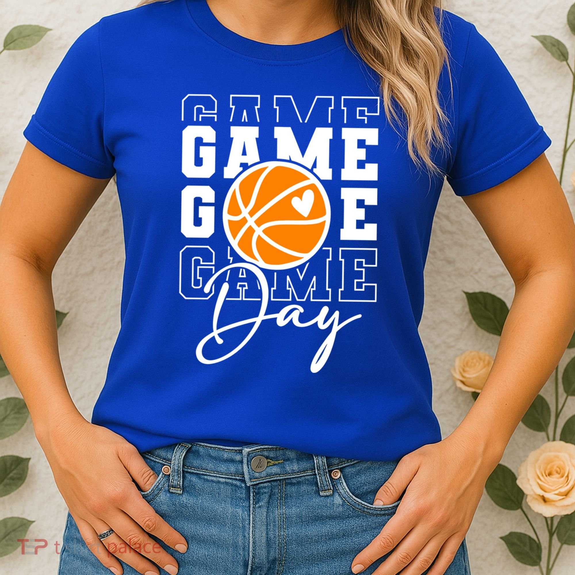 Basketball Game Day Gift Women's T-Shirt