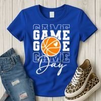 Basketball Game Day Gift Women's T-Shirt thumb 3