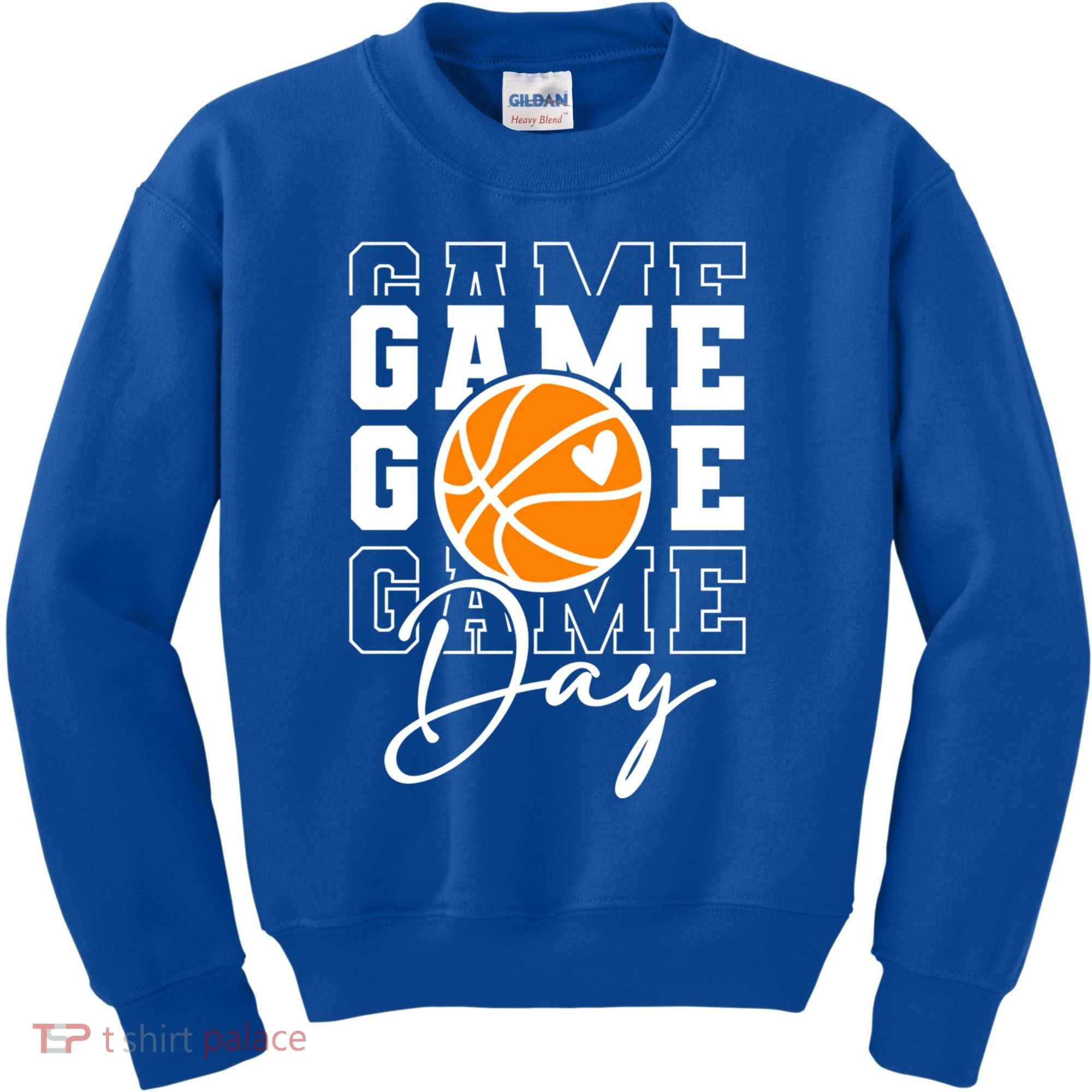 Basketball Game Day Gift Kids Sweatshirt