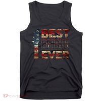 Best Guitar Dad Ever Chords Best Dad Guitar American Flag Tank Top thumb 0