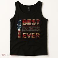 Best Guitar Dad Ever Chords Best Dad Guitar American Flag Tank Top thumb 2