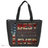 Best Guitar Dad Ever Chords Best Dad Guitar American Flag Tote Bag thumb 0