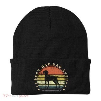 Best Gsp Dad Ever Dog Lover Owner Ger Shorthaired Pointer Gift Beanie