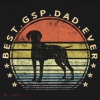 Best Gsp Dad Ever Dog Lover Owner Ger Shorthaired Pointer Gift Ornament thumb 1