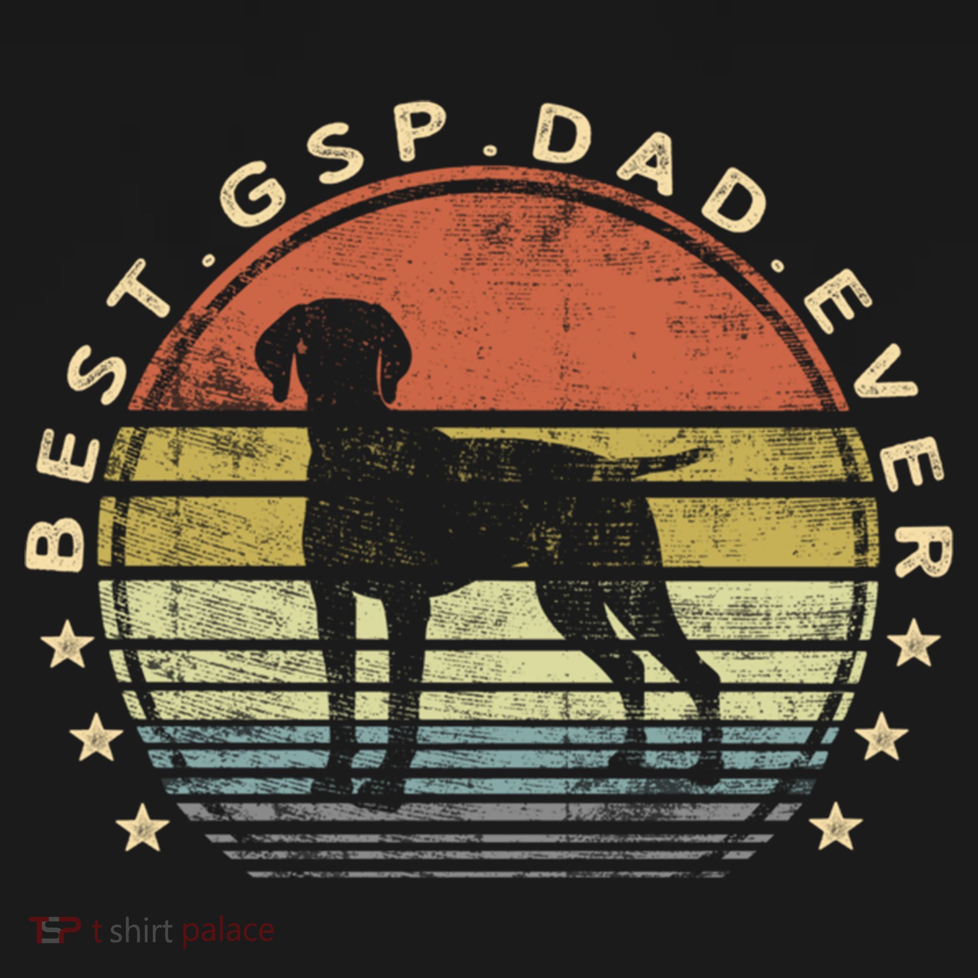 Best Gsp Dad Ever Dog Lover Owner Ger Shorthaired Pointer Gift Ornament