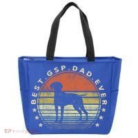 Best Gsp Dad Ever Dog Lover Owner Ger Shorthaired Pointer Gift Tote Bag thumb 0