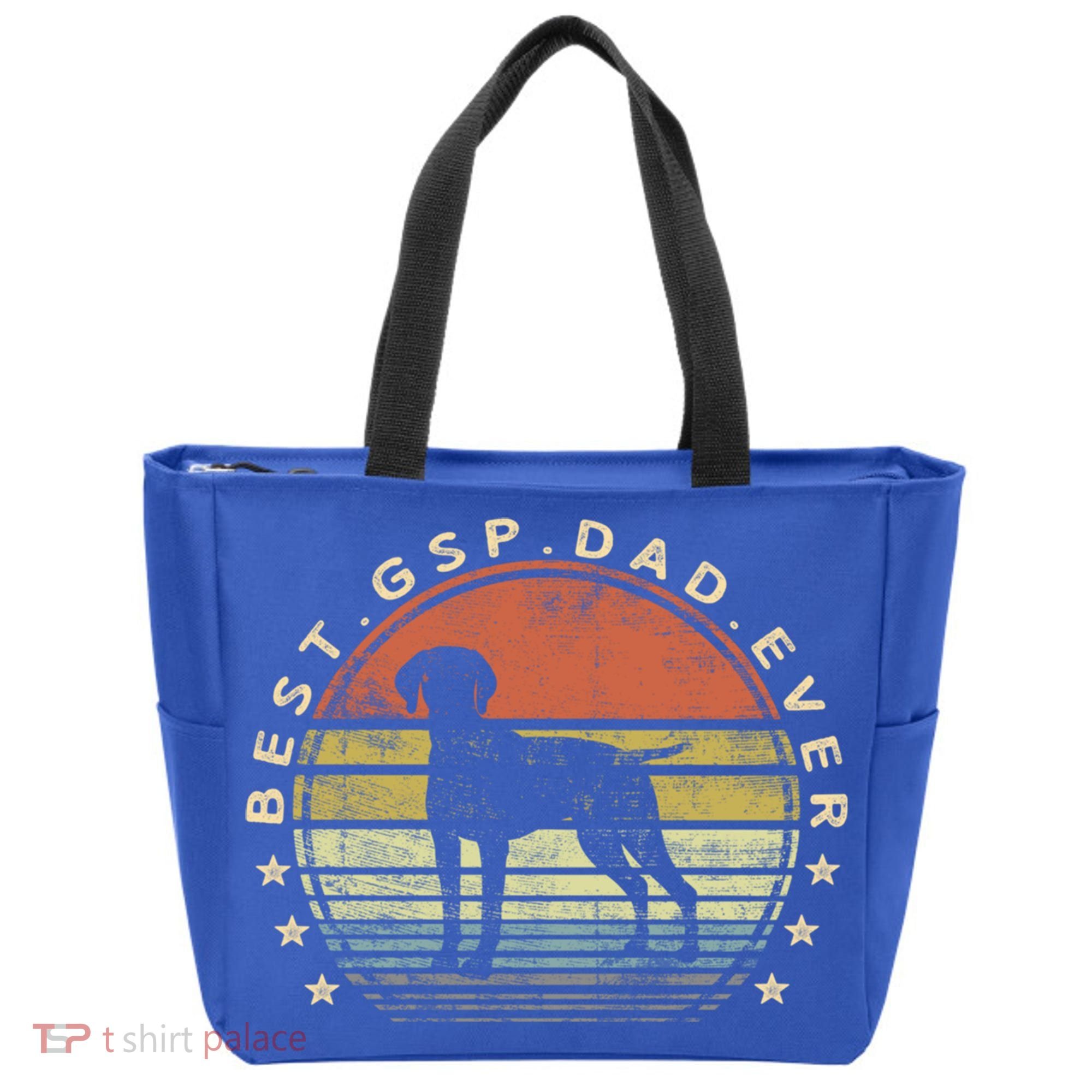 Best Gsp Dad Ever Dog Lover Owner Ger Shorthaired Pointer Gift Tote Bag