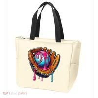 Baseball Glove Drip Ice Cream Sprinkles Baseball Boy Tote Bag thumb 3
