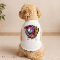 Baseball Glove Drip Ice Cream Sprinkles Baseball Boy Doggie Tank thumb 2