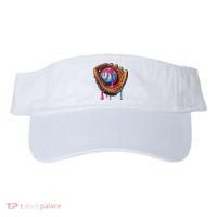Baseball Glove Drip Ice Cream Sprinkles Baseball Boy Visor thumb 0