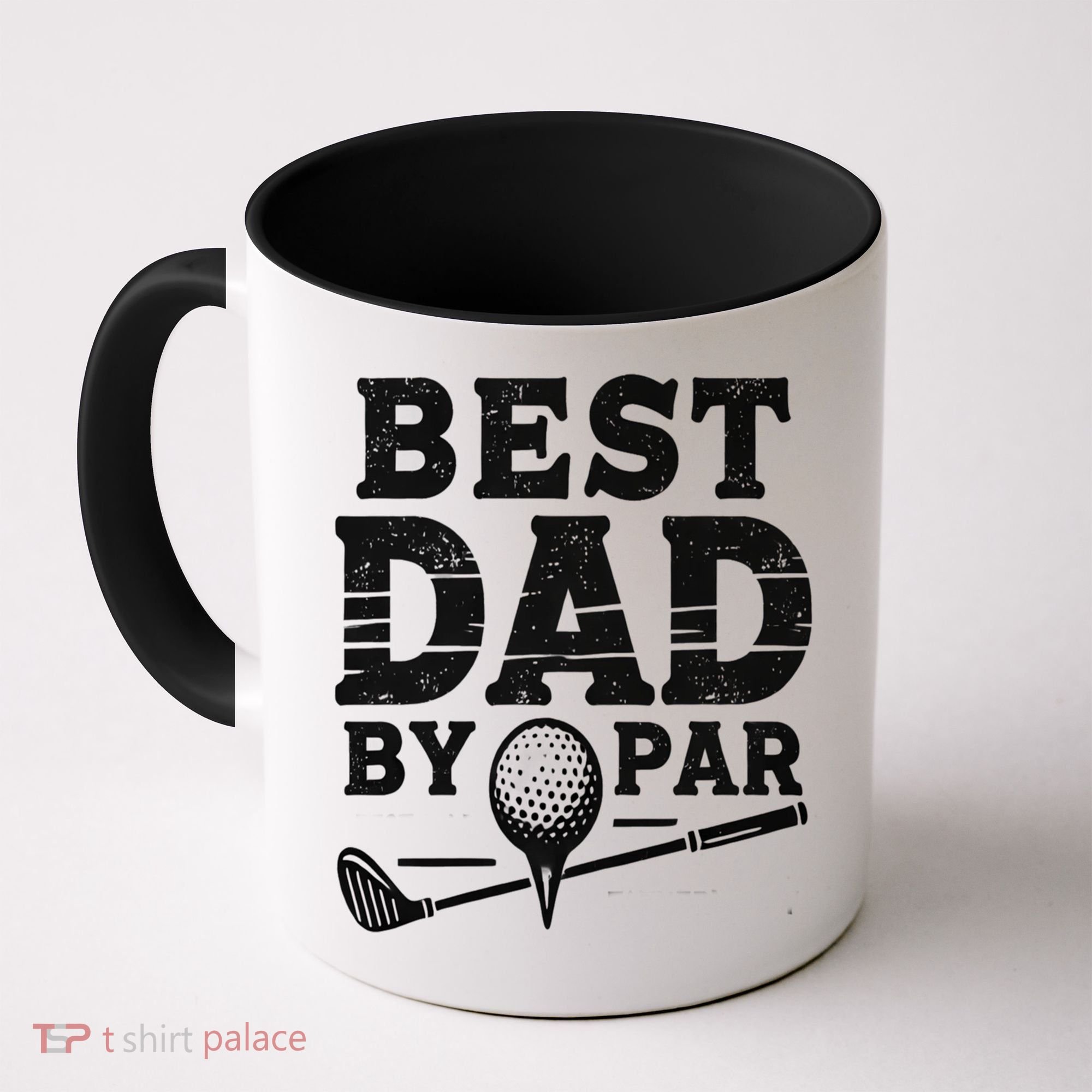 Best Golf Dad By Par Funny Gift Coffee Mug