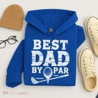 Best Golf Dad By Par Funny Gift Hoodie thumb 4