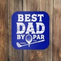 Best Golf Dad By Par Funny Gift Coaster thumb 0