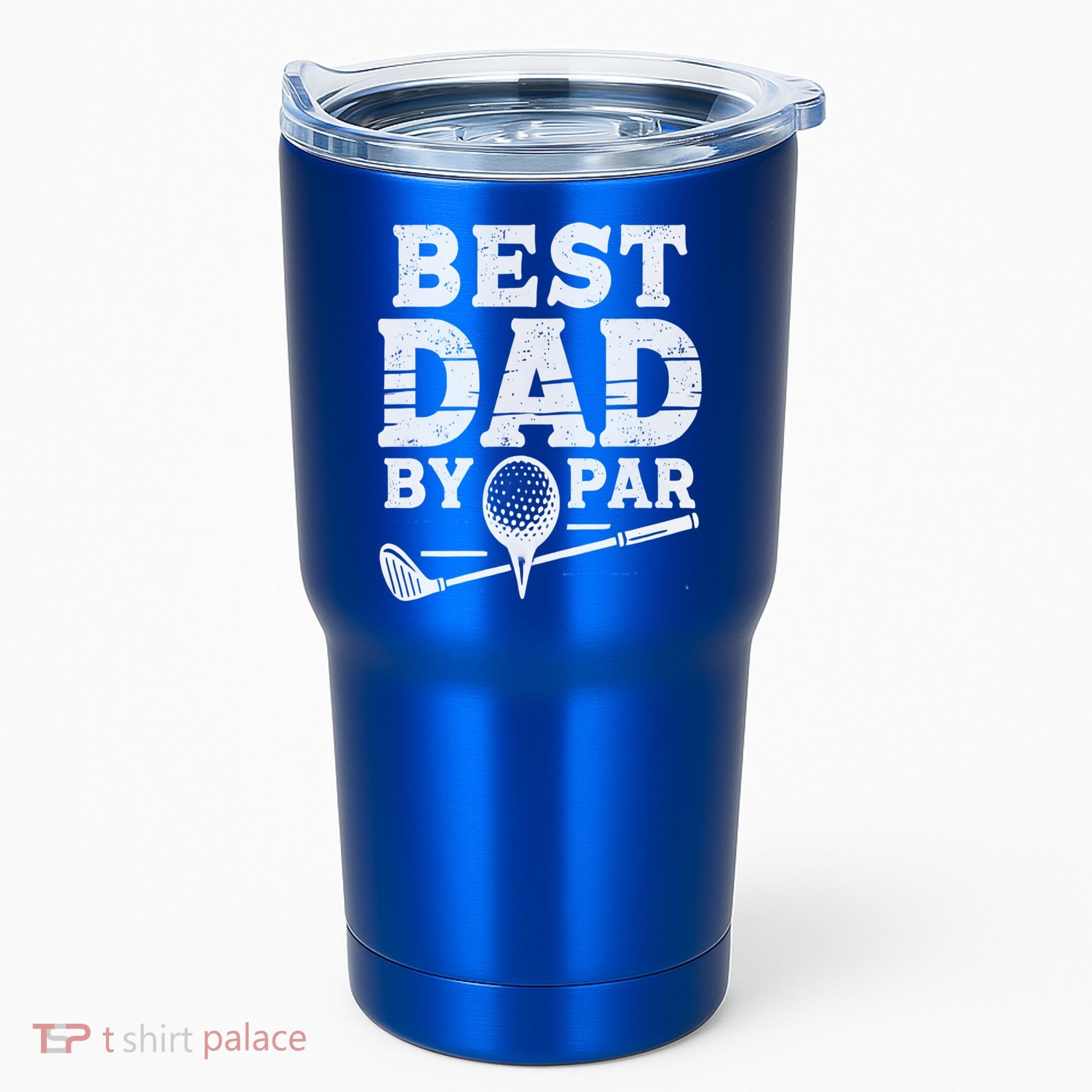 Best Golf Dad By Par Funny Gift Tumbler