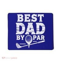 Best Golf Dad By Par Funny Gift Mousepad thumb 0