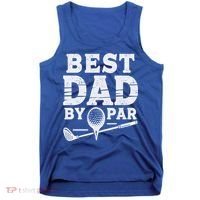 Best Golf Dad By Par Funny Gift Tank Top thumb 0