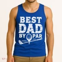 Best Golf Dad By Par Funny Gift Tank Top thumb 3