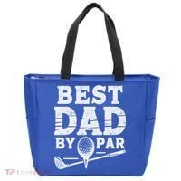 Best Golf Dad By Par Funny Gift Tote Bag thumb 0