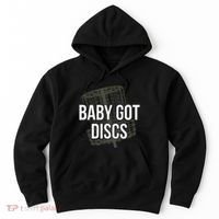 Baby Got Discs Funny Disc Golf Humor Golfer Hoodie thumb 0