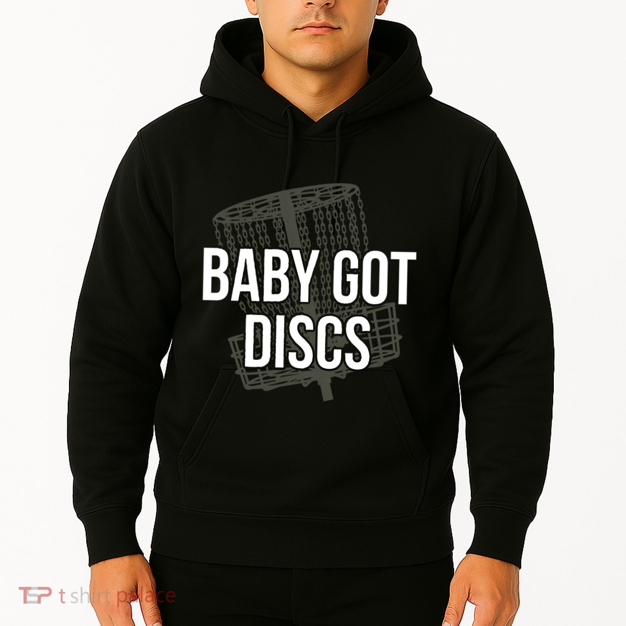 Baby Got Discs Funny Disc Golf Humor Golfer Hoodie