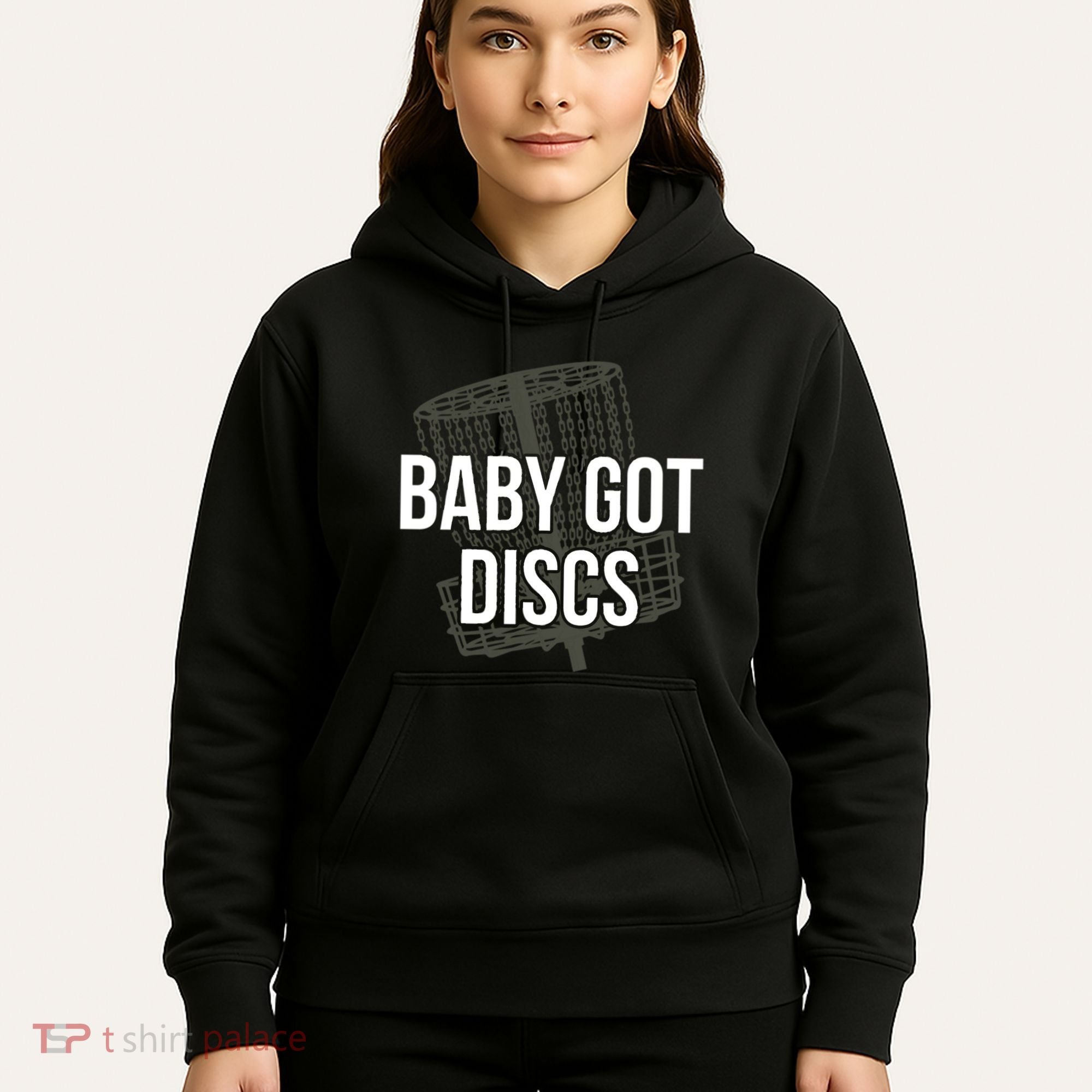 Baby Got Discs Funny Disc Golf Humor Golfer Hoodie