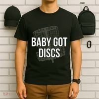 Baby Got Discs Funny Disc Golf Humor Golfer T-Shirt thumb 6