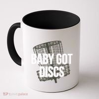 Baby Got Discs Funny Disc Golf Humor Golfer Coffee Mug thumb 0