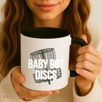 Baby Got Discs Funny Disc Golf Humor Golfer Coffee Mug thumb 3