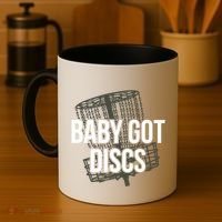 Baby Got Discs Funny Disc Golf Humor Golfer Coffee Mug thumb 4