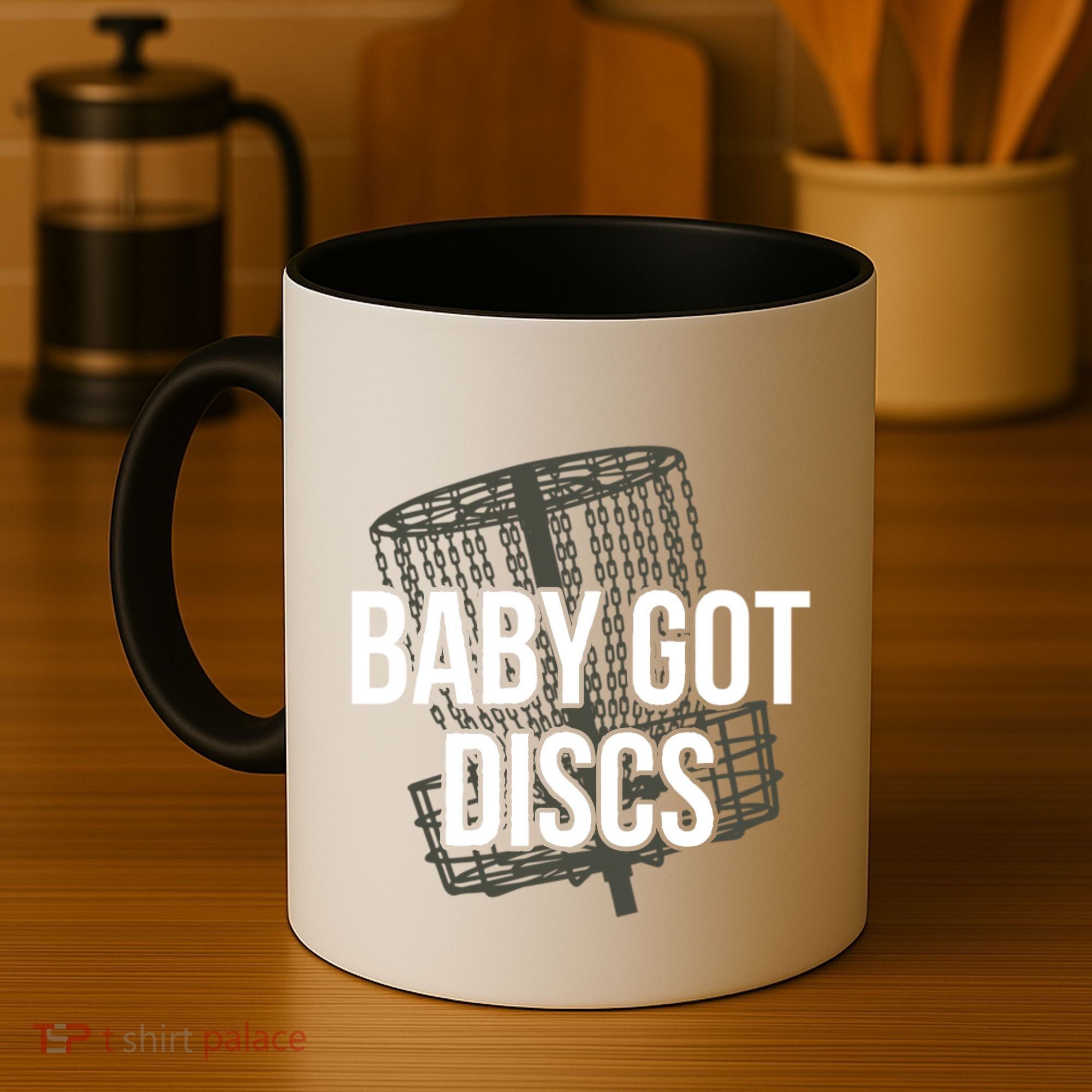 Baby Got Discs Funny Disc Golf Humor Golfer Coffee Mug