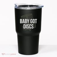 Baby Got Discs Funny Disc Golf Humor Golfer Tumbler thumb 0