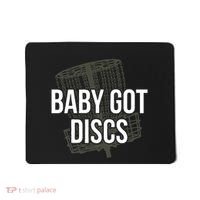 Baby Got Discs Funny Disc Golf Humor Golfer Mousepad thumb 0