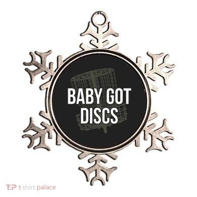 Baby Got Discs Funny Disc Golf Humor Golfer Ornament