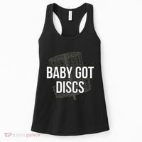 Baby Got Discs Funny Disc Golf Humor Golfer Women's Tank Top thumb 0