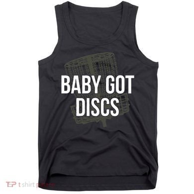 Baby Got Discs Funny Disc Golf Humor Golfer Tank Top