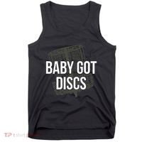 Baby Got Discs Funny Disc Golf Humor Golfer Tank Top thumb 0