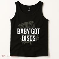Baby Got Discs Funny Disc Golf Humor Golfer Tank Top thumb 2