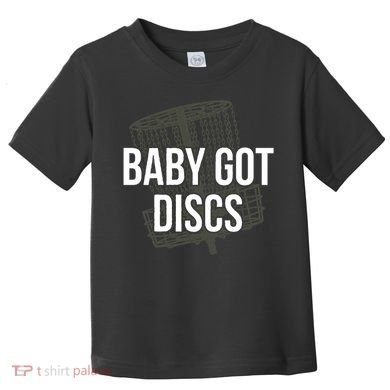 Baby Got Discs Funny Disc Golf Humor Golfer Toddler T-Shirt