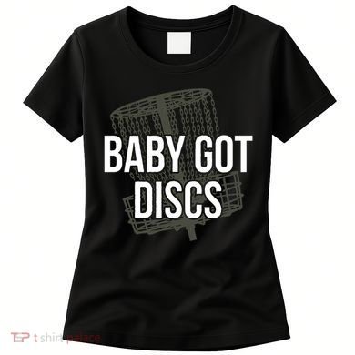 Baby Got Discs Funny Disc Golf Humor Golfer Women's T-Shirt