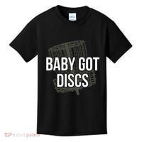 Baby Got Discs Funny Disc Golf Humor Golfer Kids T-Shirt thumb 0