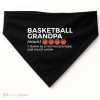 Basketball Grandpa Definition USA-Made Doggie Bandana thumb 0
