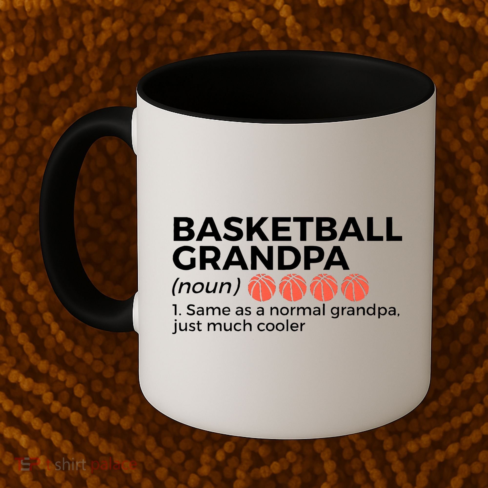 Basketball Grandpa Definition Coffee Mug