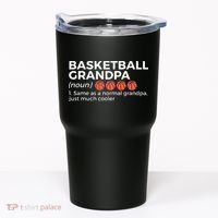 Basketball Grandpa Definition Tumbler thumb 0