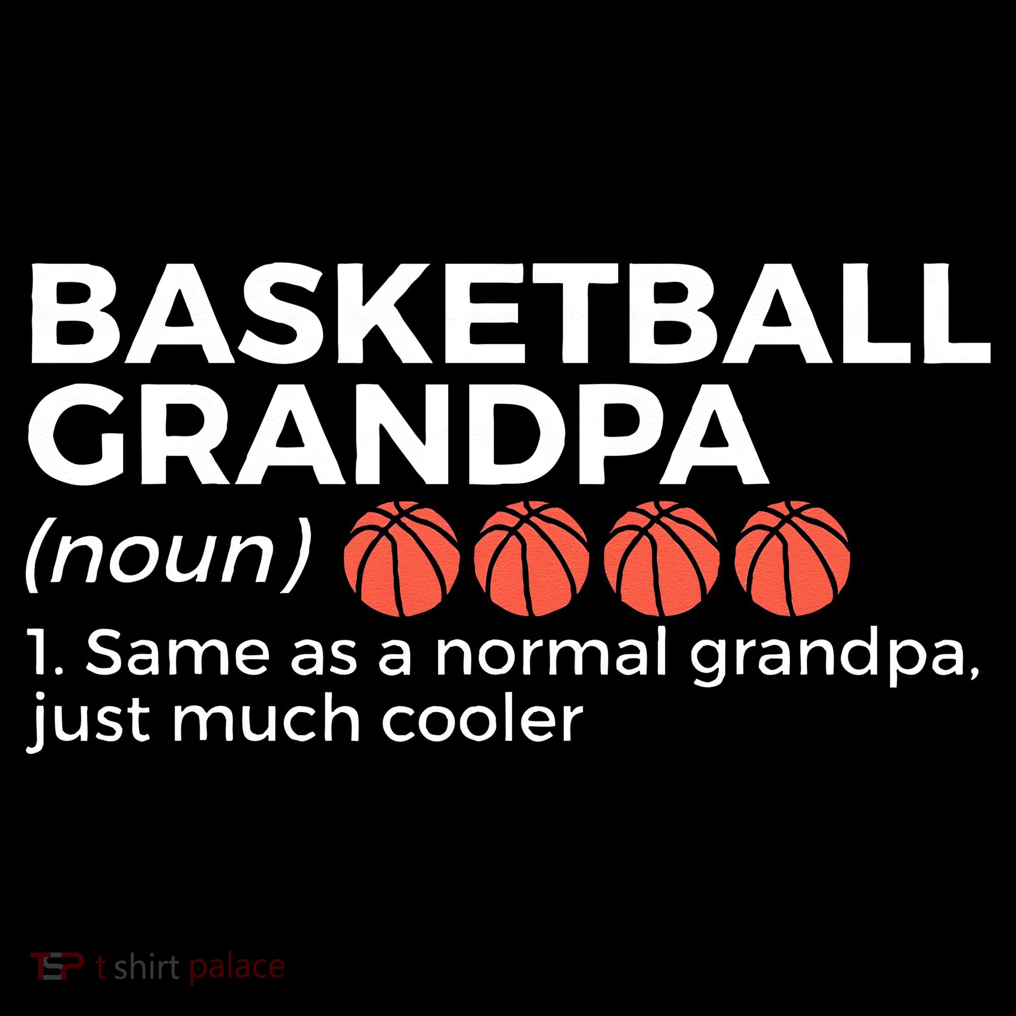 Basketball Grandpa Definition Mousepad