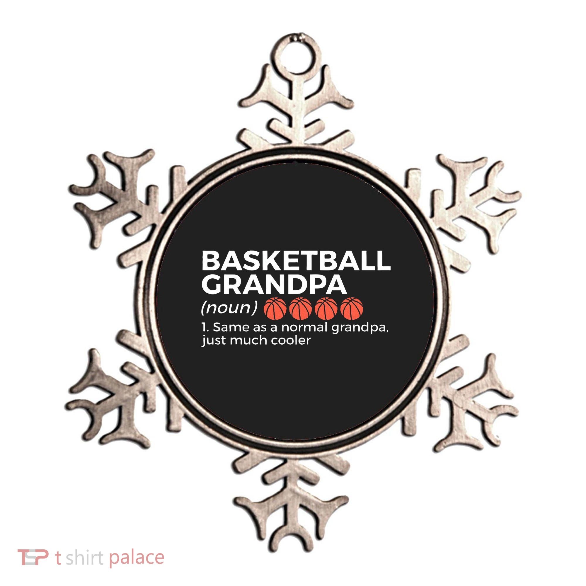 Basketball Grandpa Definition Ornament