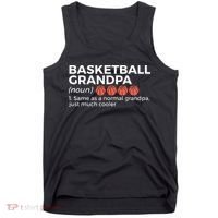 Basketball Grandpa Definition Tank Top thumb 0