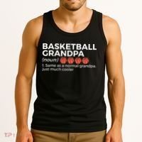 Basketball Grandpa Definition Tank Top thumb 3