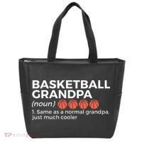 Basketball Grandpa Definition Tote Bag thumb 0