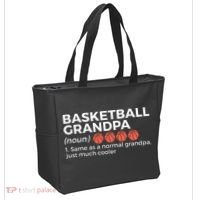 Basketball Grandpa Definition Tote Bag thumb 2
